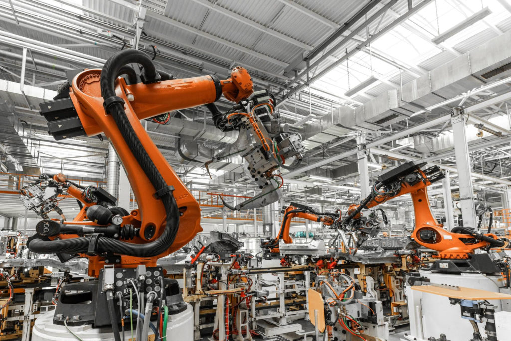 Robot industrielle en Europe